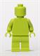 Lime Lego Monochrome minifigure